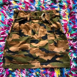 Divided Women’s Camo Print Miniskirt